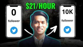 Kiếm Tiền Với Twitter và AI Tools, Affiliate Marketing $21/Hour Trên Twitter #affiliatemarketing