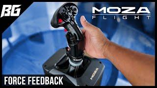 New Force Feedback Joystick Base by MOZA Flight [First Look]