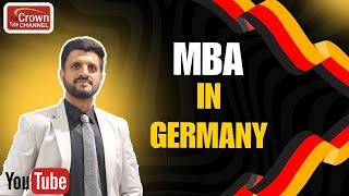 MBA In Germany 2025 | Study MBA In Germany With Scholarship For FREE | Know The Cost & Universities