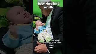 baby Khodijah 3 month #shorts #trending #video #viral