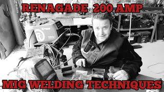 renegade 200 amp mig welding techniques get that perfect weld #tradetools #SHEDKING