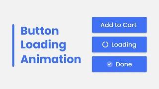 Button Animation in HTML CSS & JavaScript
