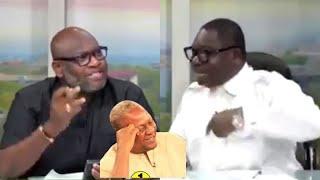 Randy Abbey d1sgrãces NPP communicator on live TV for lying that Mahama sold state assets to himself