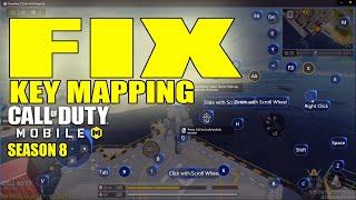 How to FIX F key and key mapping in not working in gameloop emulator COD mobile Season 8