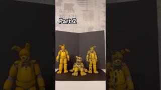 Custom withered golden Freddy figure part2