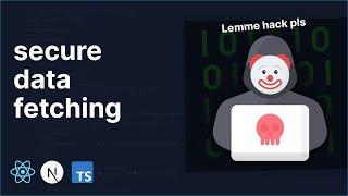 Securely Fetching Data in NextJS 13 Server and Client Components!