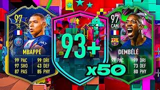 50x 93+ TOTS OR SHAPESHIFTER PLAYER PICKS!  FIFA 23 Ultimate Team