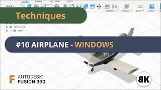 Fusion 360: #10 Airplane - Windows