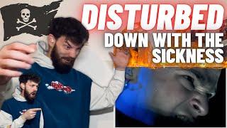 FIRST TIME REACTING TO Disturbed - Down With The Sickness | REACTION