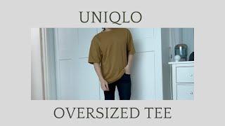 Uniqlo Airism Oversized Tee : Is it Suitable for Shorter Guys?