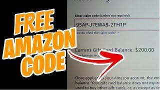 Free Amazon Gift Card - Amazon Gift Card Codes Free [2023]
