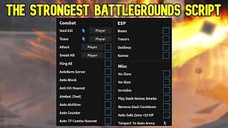 The Strongest Battlegrounds Script | Roblox Script | Not Patched | No Ban