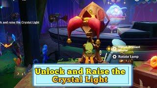Unlock and Raise the Crystal light Guide - Genshin Impact 2023