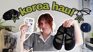 Everything i bought in korea | clothes, shoes, accessories + knick-knacks!! (try-on haul)