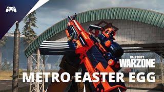 Solving the Metro Station Easter Egg in Warzone. New Bruen Blueprint!