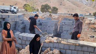 "The beginning of a journey: Ramin and helping the Captain's family on the way to building a house"