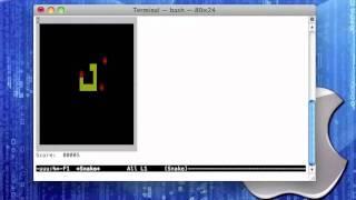 Games4Mac: Pong, Snake, & Tetris in the Terminal