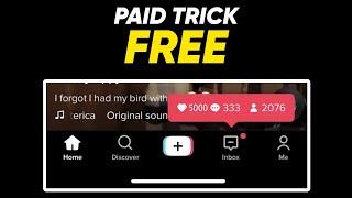 Tiktok Paid ForYou Trick For Free 