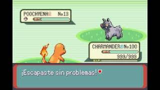 POKEMON EMERALD | CHARMANDER | GOLPES FURIA | FURY SWIPES