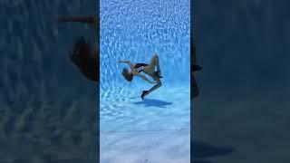 Magical 🪄 dance underwater  #subscribe #shorts #mermaid #underwater #dancer #water