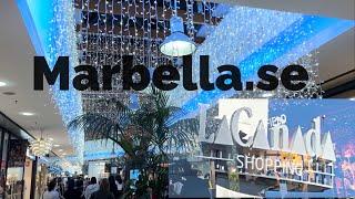 La Cañada Christmas Shopping Center in Marbella