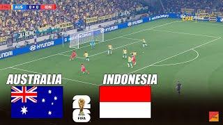 AUSTRALIA vs INDONESIA - FIFA World CUP 2026 | Prediction & Simulation | PES 21 Gameplay