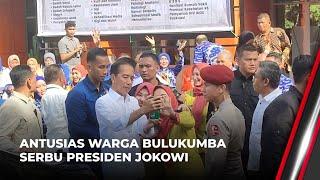 Berkunjung ke Bulukumba, Presiden Jokowi Diserbu Warga | OneNews Update