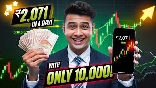 Live Trading in options market  || Profit by options trading || 18 December 2024