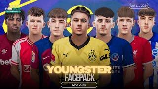 Youngster Facepack Vol.11 Efootball Pes 2021 & FL24 (SIDER) PC