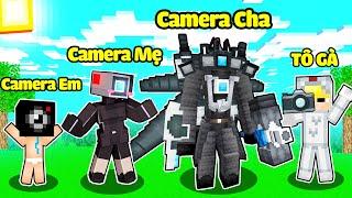 TÔ GÀ EM BÉ ĐƯỢC GIA ĐÌNH CAMERA MAN NHẬN NUÔI TRONG MINECRAFT*TÔ GÀ VÀ GIA ĐÌNH CAMERA MAN