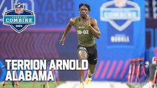 Terrion Arnold's FULL 2024 NFL Scouting Combine On Field Workout