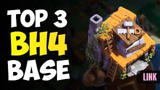 TOP 3 Best Builder Hall 4 Base Link 2024 | Coc BH4 Trophy Base Layout - Clash Of Clans