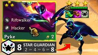 8 Star Guardian Pyke ⭐⭐⭐ TFT Set 8.5