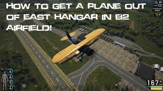 SCUMGame, How to Get Plane out of East Hangar in B2 Airfield! #scum #tutorial #pcgaming