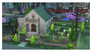 Vampire's Crypt | no CC | Speed Build | Sims 4