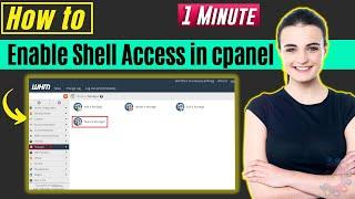 How to enable shell access in cpanel 2024