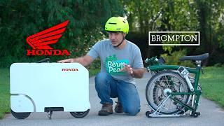 Honda Vs. Brompton Smackdown! What’s The Best Folding Transportation?