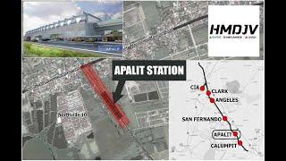 NSCR Malolos-Clark Rail - CP N-01 - Apalit Station / Alignment Overview