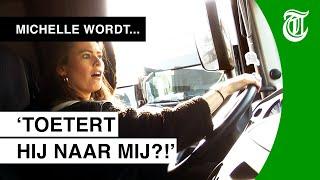 Trucker in paniek: 'Nee nee nee! Stop!' - MICHELLE WORDT... #05