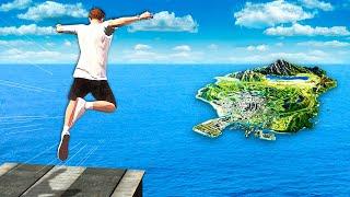 Can You Jump Across ENTIRE MAP In GTA 5.. (Mods)