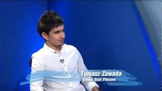 Tomasz Zawada w programie "Okolice Sportu" (Telewizja Proart)