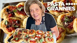 Anna makes fried mini pizza from Naples! | Pasta Grannies