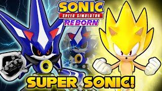 Unlocking Super Sonic & Beating Neo Metal Sonic in Sonic Speed Simulator!