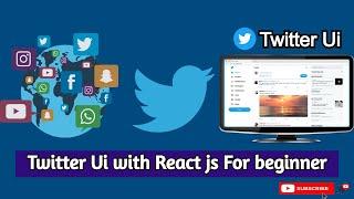 Build a TWITTER Clone with REACT JS for Beginners