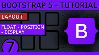 Layout in Bootstrap 5 - Tutorial über Float, Overflow, Position und Display