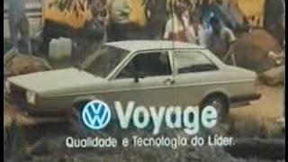 Volkswagen Voyage: Comercial Antigo Anos 80 (Propaganda | Brasil)