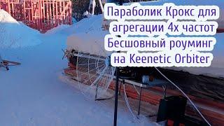 Мобильный интернет с агрегацией 4х частот. Модем cat 16 T77W968 и бесшовная система Keenetic.