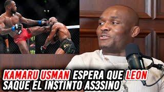 Kamaru Usman espera que Leon Edwards saque el instinto as3sin0