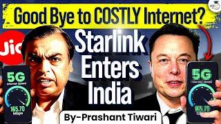 Startlink Enter In India: JIO, VI and Airtel Bad Days Start | Elon Musk Starlink Enter In India