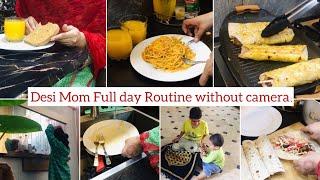 Dasi Mom Morning To Night Routine Without camera | Healthy Beef Wrap | Quick Spaghatti For Kids